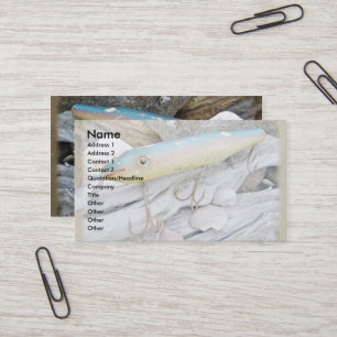 Point Jude Cape Codder Fishing Lure Business Card Visitenkarte