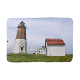 Point Judith Lighthouse, Rhode Island Bath Mat Badematte