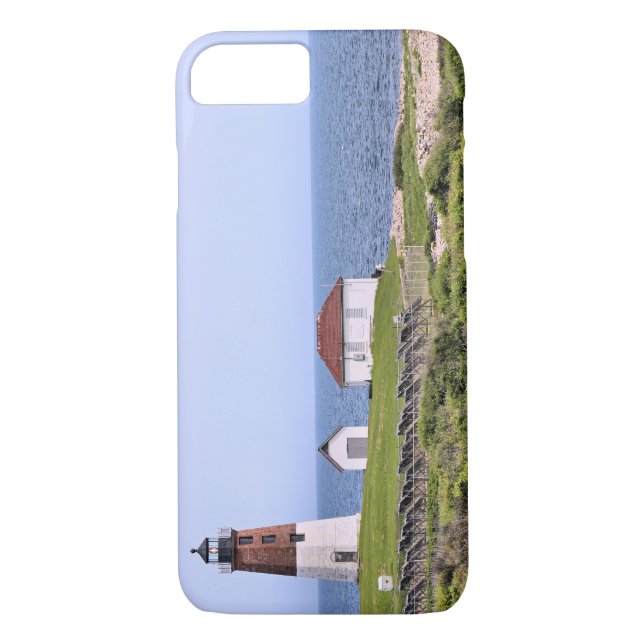 Point Judith Lighthouse, Rhode Island iPhone Case (Rückseite)