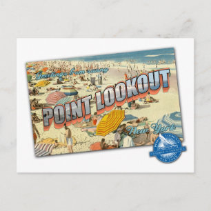 Point-Lookout-Handelskammer Vintag Postcard Postkarte