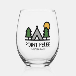 Point Pelee Nationalpark Ontario Kanada Weinglas Ohne Stiel