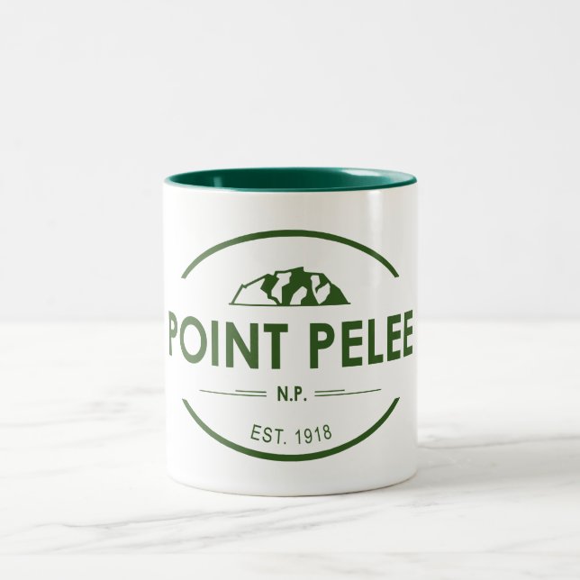 Point Pelee Nationalpark Ontario Kanada Zweifarbige Tasse (Mittel)