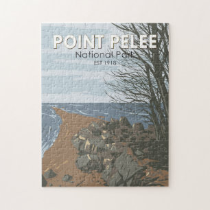 Point Pelee Nationalpark Reise Kunst Vintage
