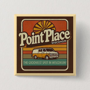 Point Place Wisconsin Button