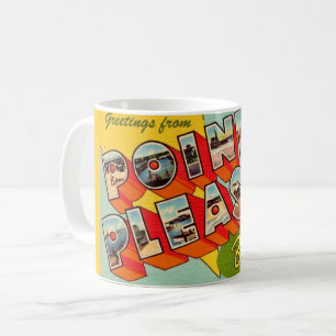 Point Pleasant Beach NJ Grußkarte Kaffeetasse