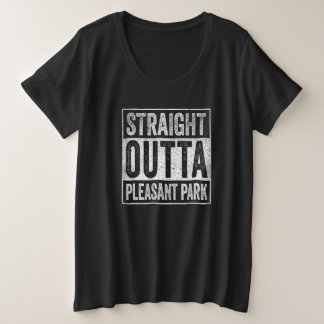 Point Pleasant Park Merchandise Straight Outta Ple Große Größe T-Shirt