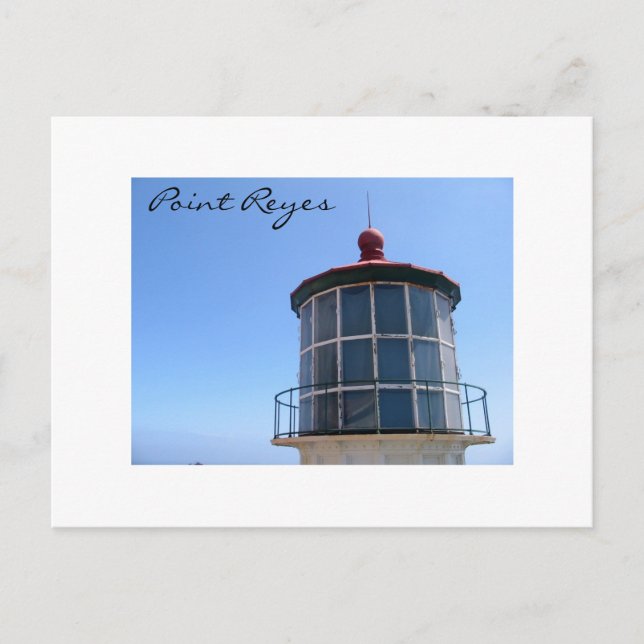 Point Reyes Lighthouse Postkarte (Vorderseite)