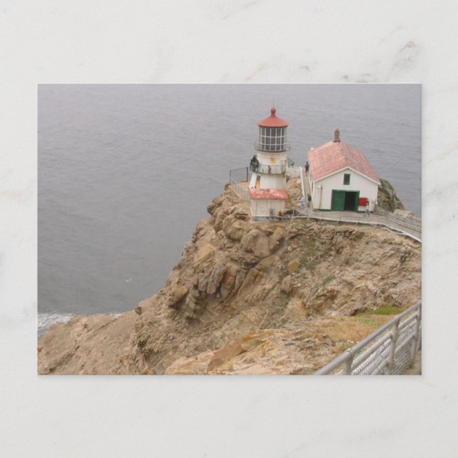 Point Reyes Lighthouse Postkarte (Vorderseite)