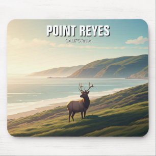 Point Reyes National Seashore Elch Mousepad