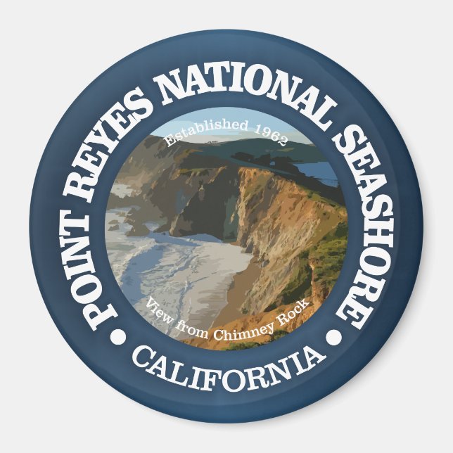 Point Reyes National Seashore Magnet (Vorne)