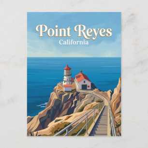 Point Reyes National Seashore USA Postkarte