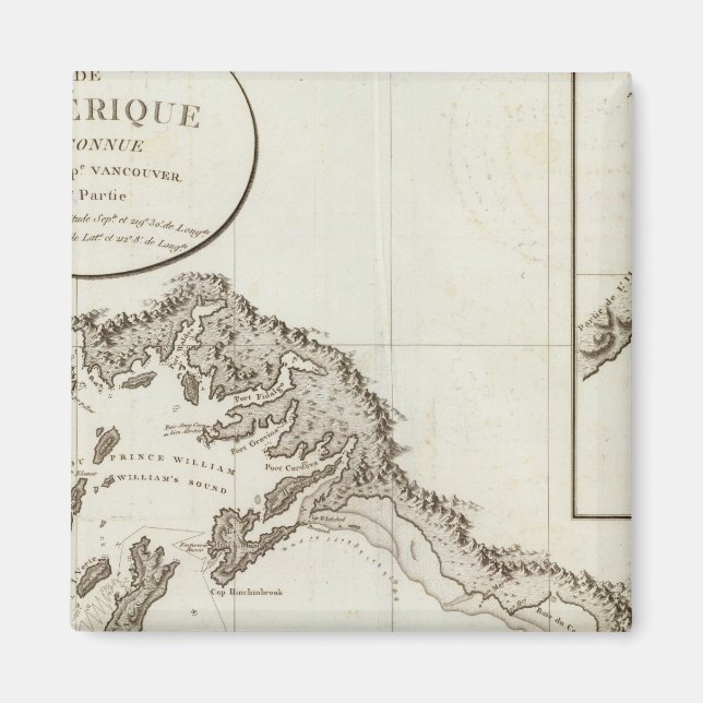 Point Riou bis Point Possession Alaska Magnet (Vorne)