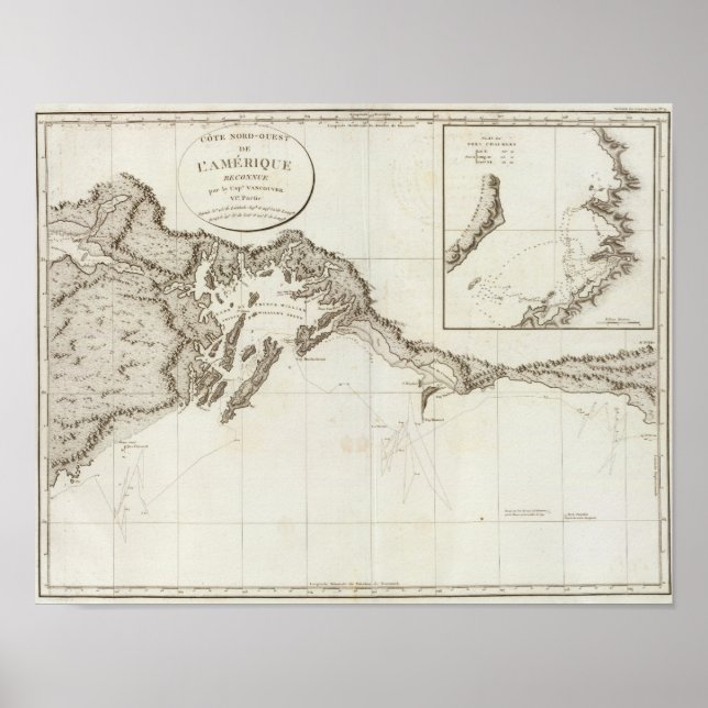 Point Riou bis Point Possession Alaska Poster (Vorne)