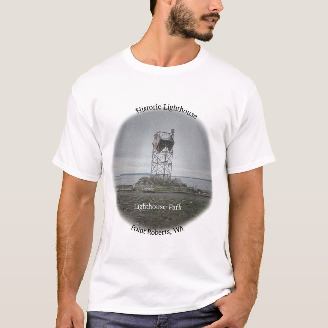 Point Roberts Lighthouse T-Shirt (Vorderseite)