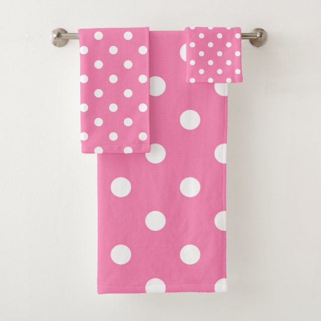 Point rose et blanc Pois (En situation)