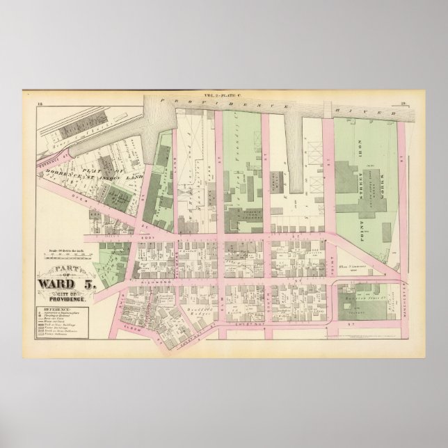 Point Street Iron Works Phenix Iron Foundry Poster (Vorne)