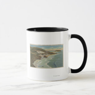 Point Sur, Carmel San Simeon Section, Hwy 1 View Tasse