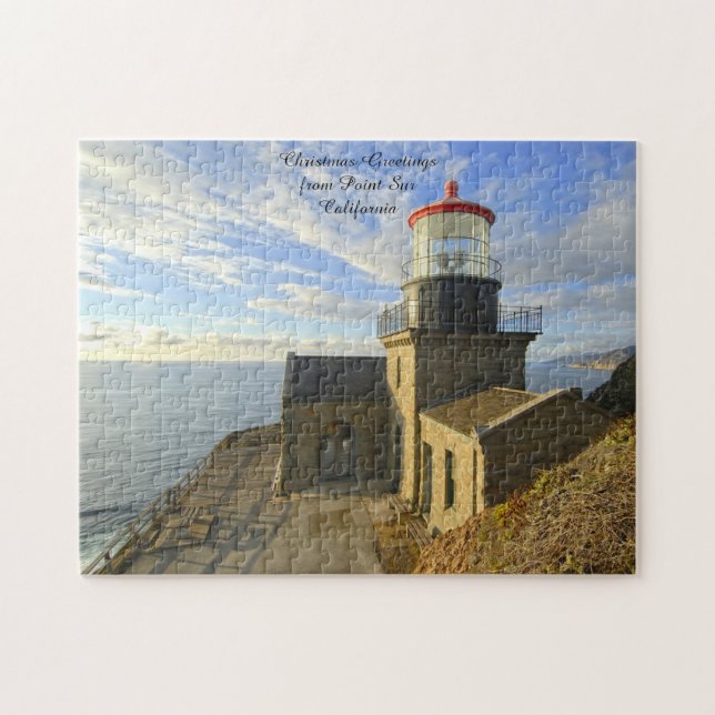 Point Sur Kalifornien. Jigsaw Puzzle (Horizontal)