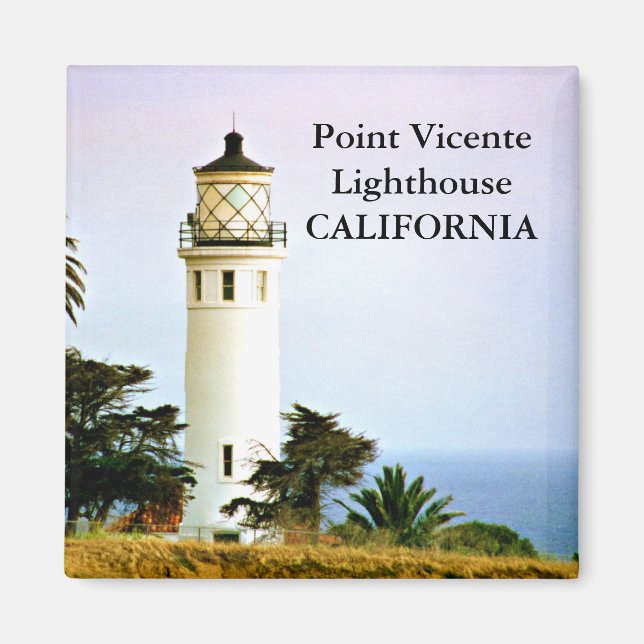 Point Vicente Lighthouse, Kalifornien Magnet (Vorne)