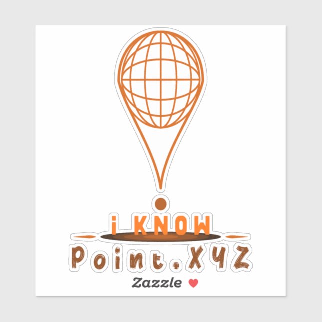 Point XZY Sticker (Blatt)