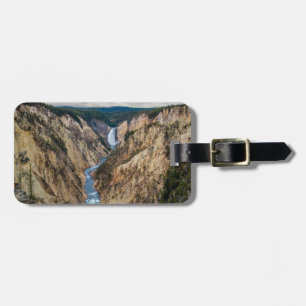 Point Yellowstone des Künstlers Gepäckanhänger