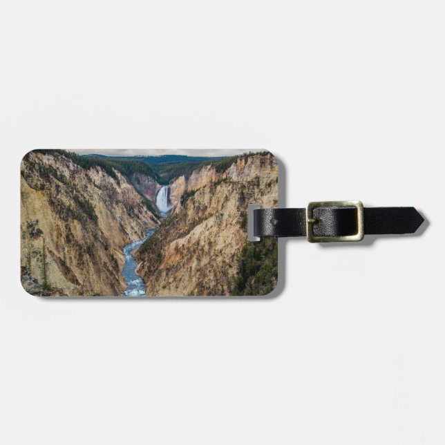 Point Yellowstone des Künstlers Gepäckanhänger (Vorderseite horizontal)