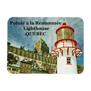 Pointe à la Renommée Lighthouse, Québec Magnet