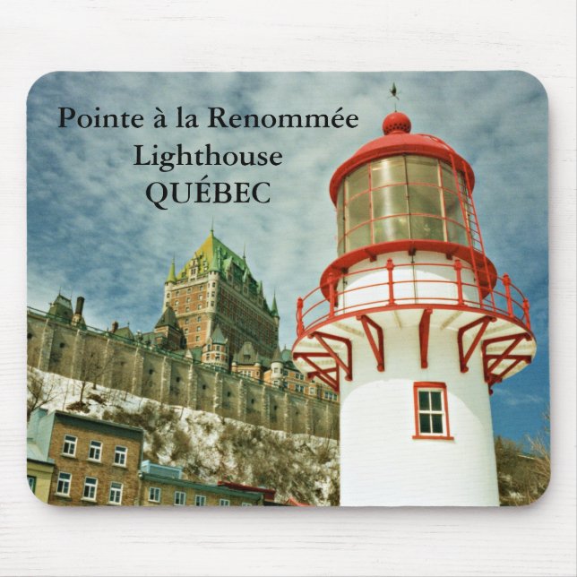 Pointe à la Renommée Lighthouse, Québec Mousepad (Vorne)