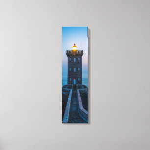 Pointe de Kermorvan Phare Toile Verte Art