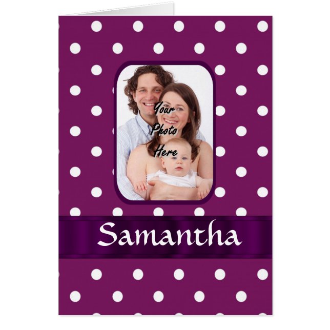 Pointe de polka violette (Devant)