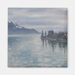 Pointe de Territet, Montreaux durch Albert Marquet Magnet