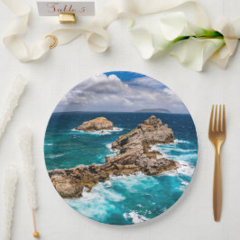 Pointe des Chateaux, Grande-Terre, Guadeloupe #2 Pappteller