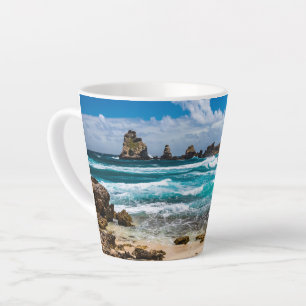 Pointe des Chateaux, Grande-Terre, Guadeloupe Milchtasse
