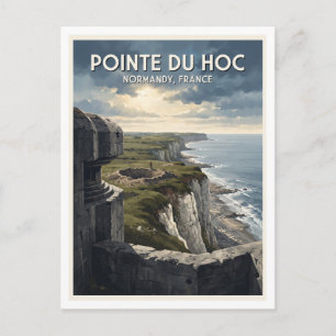 Pointe du Hoc, Normandie Grandcamp-Maisy Frankreic Postkarte