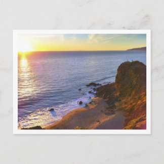 Pointe Dume Sunset(1) Carte postale
