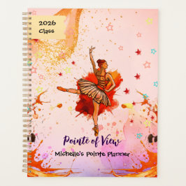 Pointe of View – Custom Ballet Journal Planer