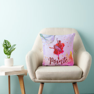 Pointe of View – Pastel Ballet Dreams Kissenbezug Kissen