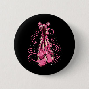Pointe Shoes Toe Dancing Ballerina Ballettschuhe Button