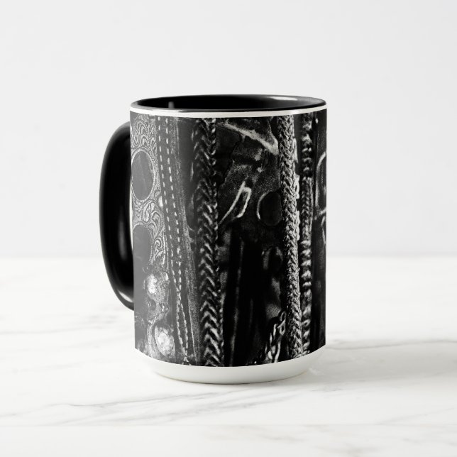 Pointe sur la tasse de café de mur (Devant gauche)