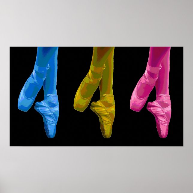 Pointe Trio-Poster Poster (Vorne)