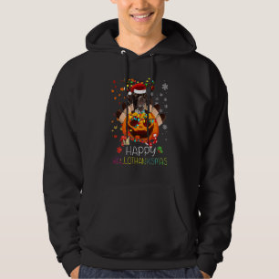 Pointer Dog Happy Thanksgiving Halloween Xmas Paja Hoodie