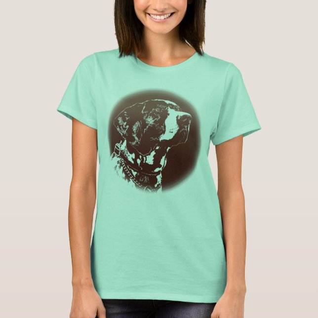 Pointer Dog Women's Shirt German Pointer Hundeshir (Vorderseite)