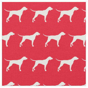 Pointer Hund Silhouette Pet Red Stoff