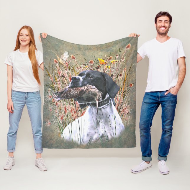 Pointer, Jagdwald Fleecedecke (Beispiel)