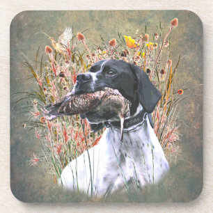 Pointer, Jagdwald Getränkeuntersetzer