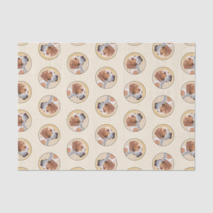 Pointer Painting English Niedlich Original Pet Dog Seidenpapier