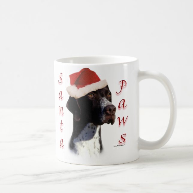 Pointer Santa Paws Kaffeetasse (Rechts)