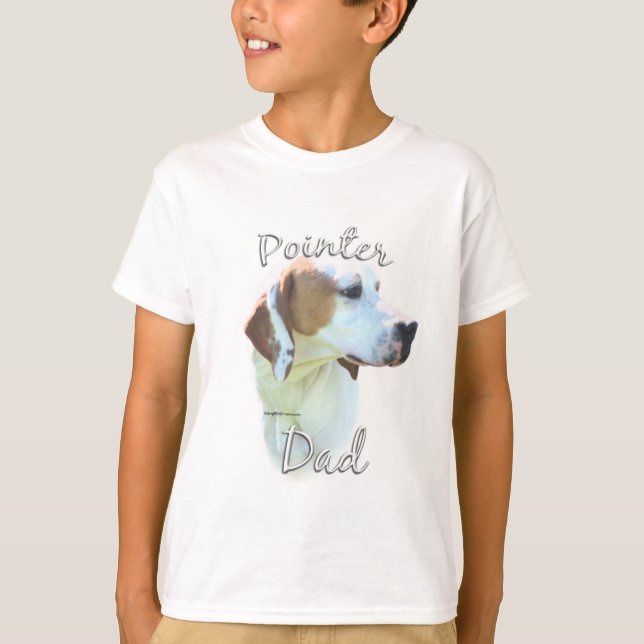 Pointer (Zitrone) Vater 2 T-Shirt (Vorderseite)