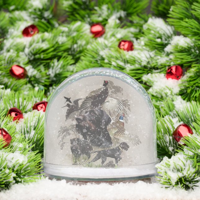 Pointeur À poils durs allemand, Chasse (Noël)