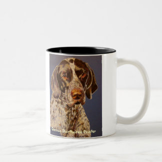 "Pointeur court allemand" Mug de café